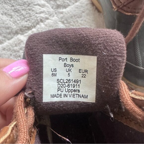 Sperry | Medium Beige Port Boots | Size 6M - Picture 8 of 8